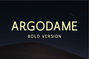 Argodame Bold: A Font for Professional Branding