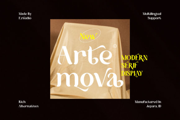 Artemova: A Serif Font That Makes Your Brand Feel Thoughtful