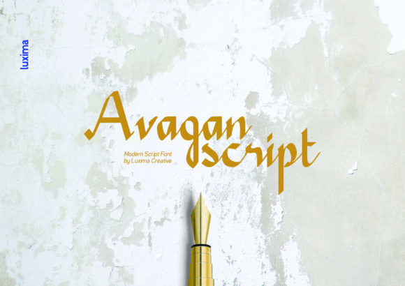 Avagan: A Stylish Script Font