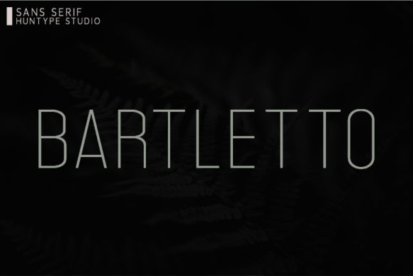 Bartletto: A Modern Sans Serif for Creative Projects