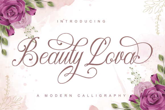 Beauty Lova: A Font That Elevates Your Brand