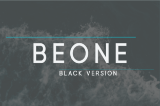 Beone Black: A Modern Font for Polished Branding