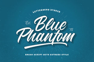 Blue Phantom: A Stylish Script Font
