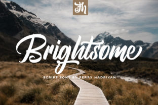 Brightsome: A Modern Script Font