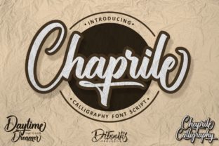 Chaprile: A Modern Script Font for Editorial Design