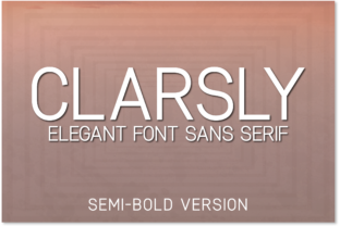 Clarsly Semi-Bold: A Font for Polished Branding