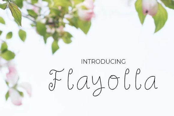 Flayolla: A Modern, Versatile Typeface