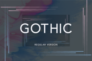 Gothic Regular: A Modern Typeface for Editorial Design