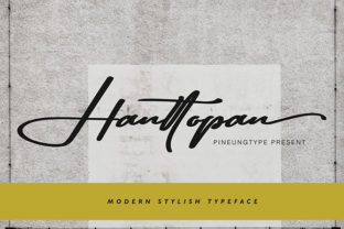Hanttopan: A Playful Script for Bold Branding