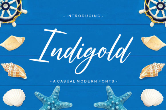 Indigold: A Elegant Font for Business