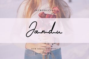 Jandu Signature: A Modern Handwritten Font