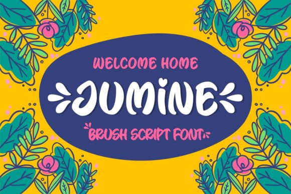 Jumine: A Modern Script Font for Impactful Design
