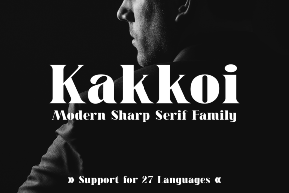 Kakkoi: A Bold Serif Font for Business