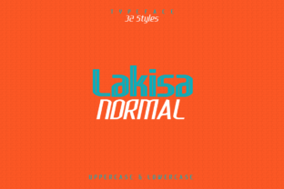 Lakisa: A Modern Font for Digital Design