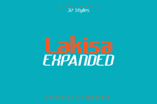 Lakisa Expanded Font