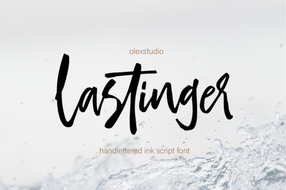 Lastinger: A Handwritten Font for Editorial Magic