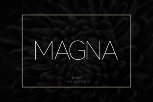 Magna Thin: A Modern Font for Web Design
