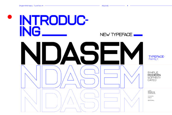 Ndasem: A Font for Clear Campaigns