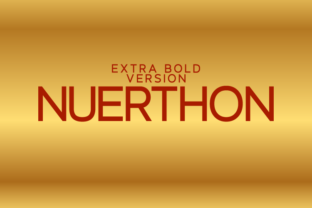 Nuerthon Extra Bold: A Font for Elegant Design