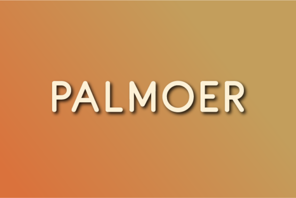 Palmoer: A Modern Sans Serif Typeface for Digital Branding