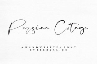 Persian Cotage Font for Business