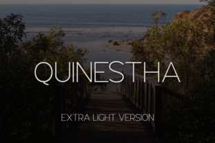 Quinestha Extra Light: A Sleek Sans Serif for Modern Design