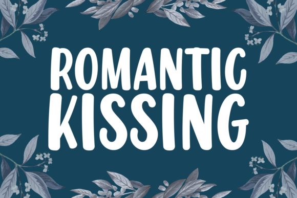Romantic Kissing: A Font for Elegant Expression