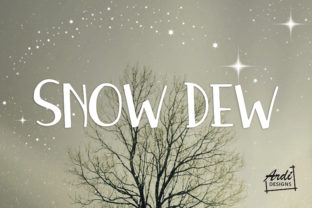 Snow Dew: A Modern Handwritten Font