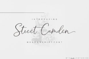 Street Camden: A Modern Script Font