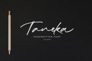 Taneka: A Modern Handwritten Font
