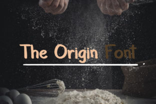 The Origin Font: A Modern Handwritten Typeface