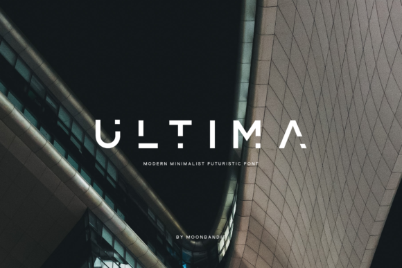 Ultima: A Futuristic Font for Modern Marketing