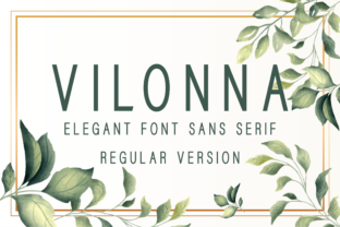 Vilonna: A Modern Font for Creative Makers