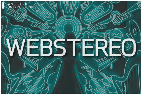 Webstereo: A Modern Font for Creative Makers