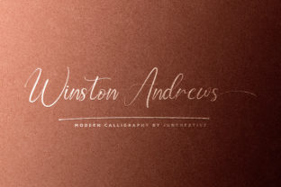 Winston Andrews: A Modern Script Font