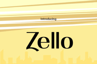 Zello: A Modern Sans Serif for Web Design